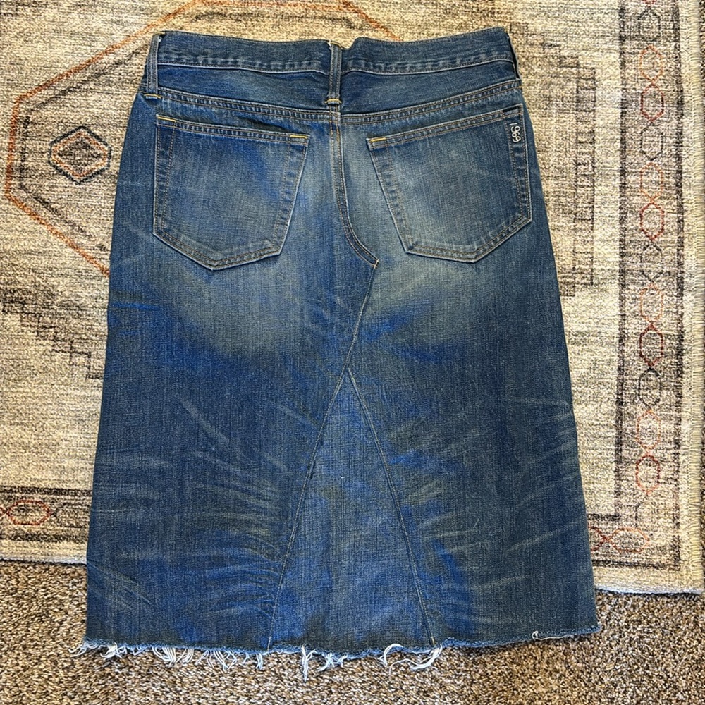 GAP 1969 Denim Button-Up Skirt sz 4 - Picture 3 of 3